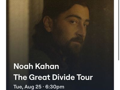 Noah Kahan Listing