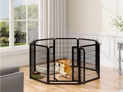 Dog Playpen Outdoor, 32 inch 8 Panels