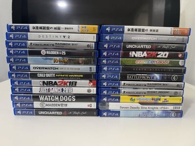 Ps4 / PlayStation 4 Games / Cleaned / $10 Each