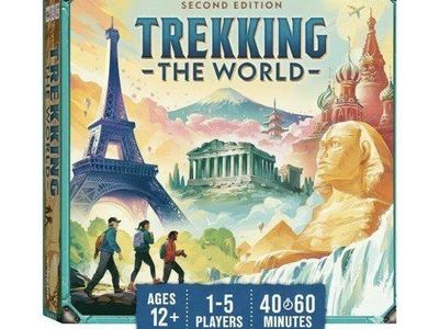 Trekking The World Board Game Second Edition Underdog Games New Sealed