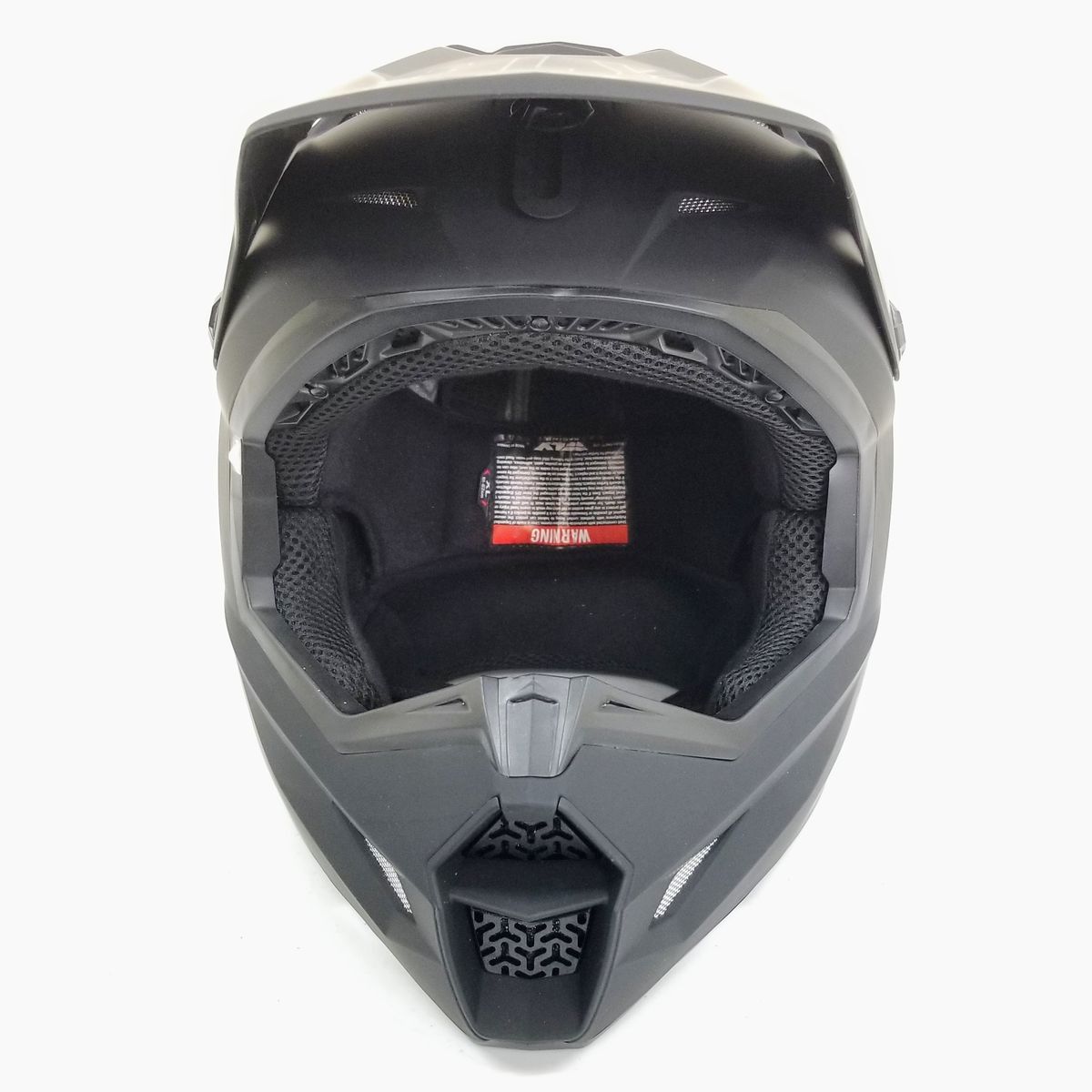 Fly Racing Kinetic Lite MX Helmet (Matte Black, X-Large) (73-3473X-L-R2-S4)