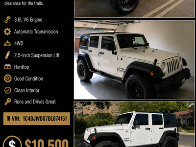 2013 Jeep Wrangler Unlimited Sport