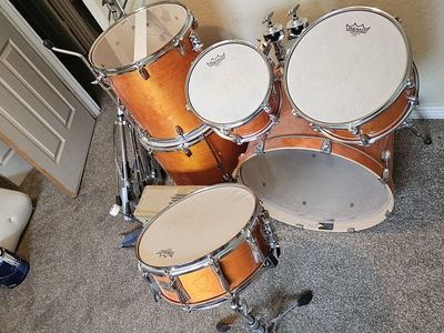 Yamaha Stage Custom Birch Honey Amber - Complete Kit