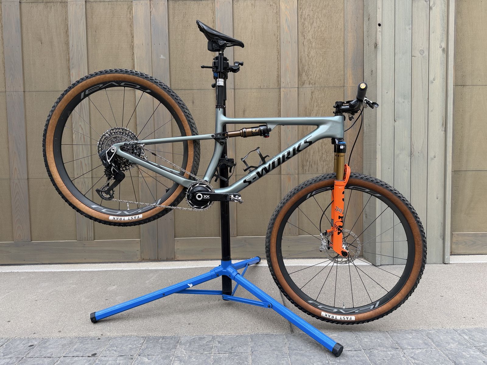 2022 SWORKS epic mountain bike Brain delete EVO  transmission  fox suspension 120/100 roval control SL team wheelset