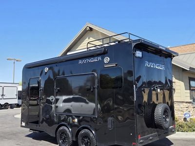 8x18 / 8.5x18 10K Toy Hauler Travel Trailer Fridge/Microwave TRIPLE TENT!!! Raynger 2026