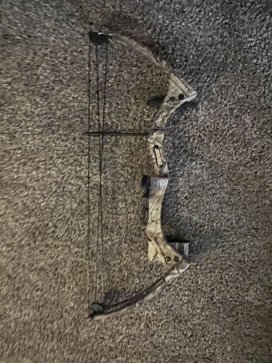 Bear Brave III Youth Left-Handed Compound Bow Camo