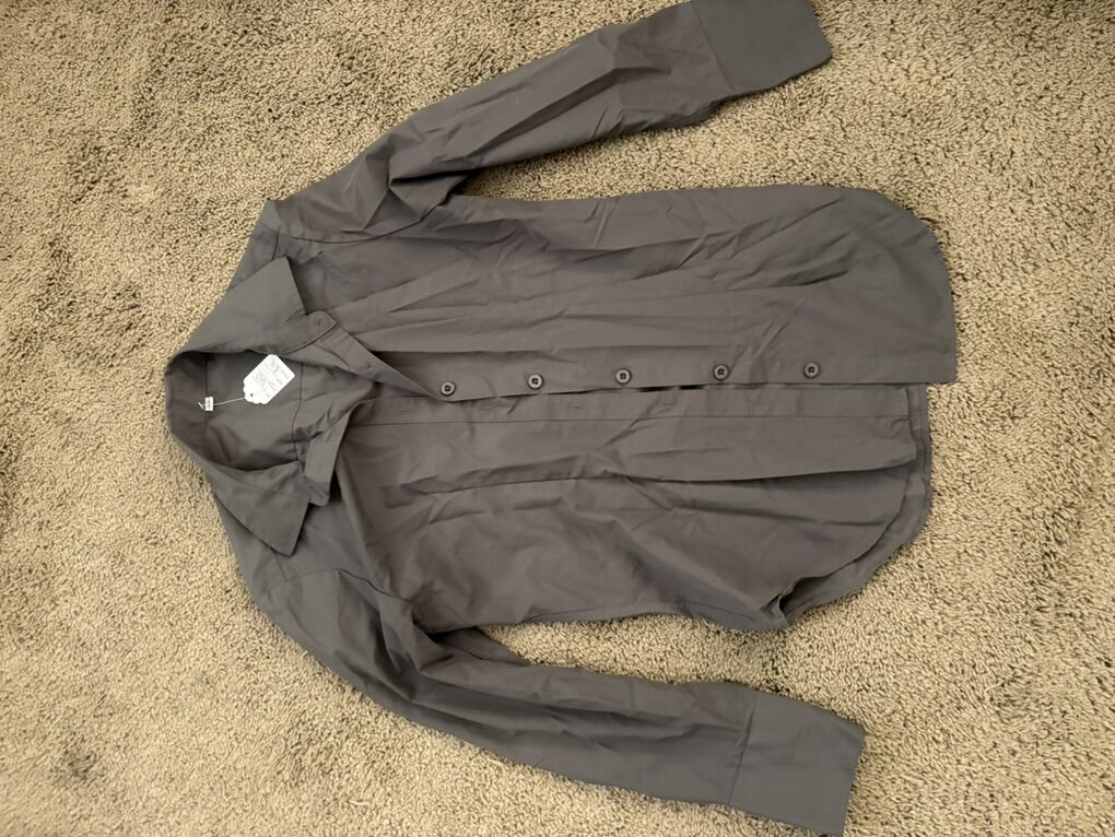 Grey Button Up Shirt
