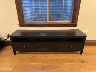 Black TV stand $35 OBO