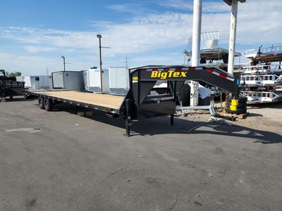 2026 Big Tex Trailers 33' (28+5) 14GN Gooseneck with Singles 15.9K Equipment Flatbed Trailer