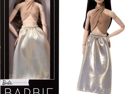 Brunette Barbie Doll - New