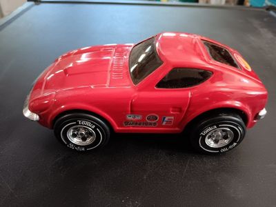 Tonka Red Nissan 280-Z Sports Car Toy Diecast Made in Japan Vintage Collectible