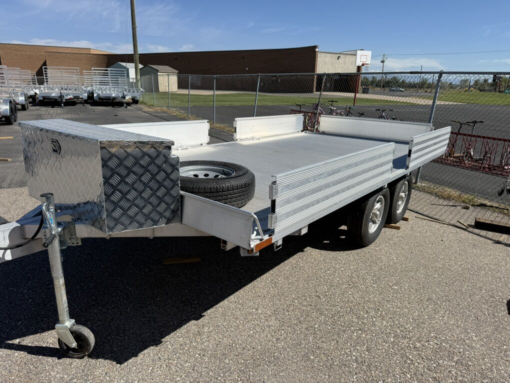 2023 Aluma 8814 Deckover 8x14 Tandem