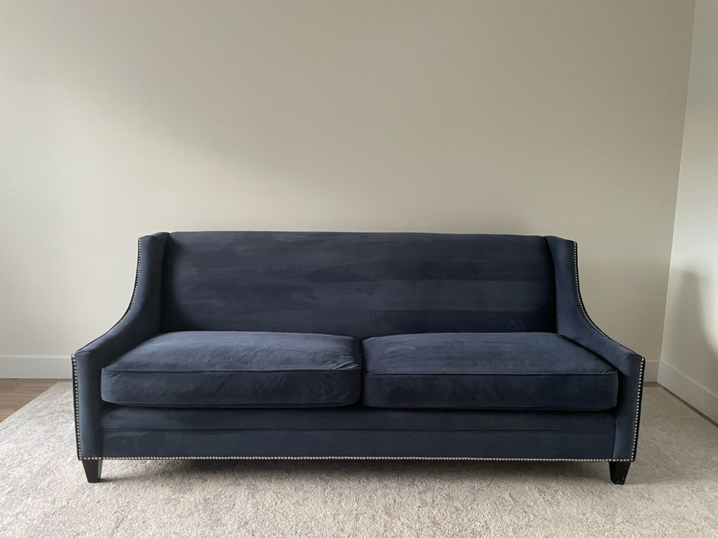 Blue couch