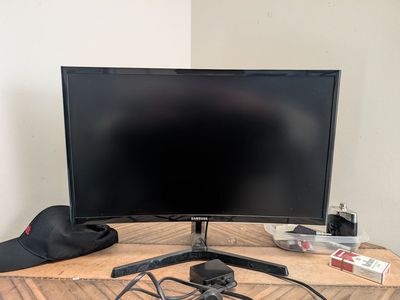 Samsung curved monitor