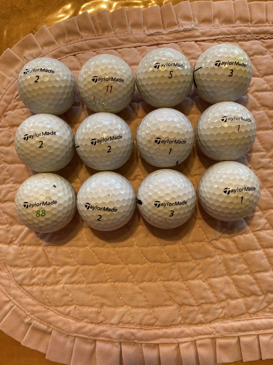 TaylorMade balls VG-EXC (12) $7.50
