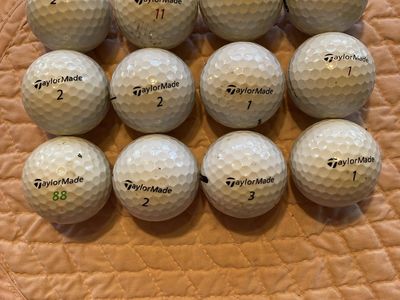 TaylorMade balls VG-EXC (12) $7.50