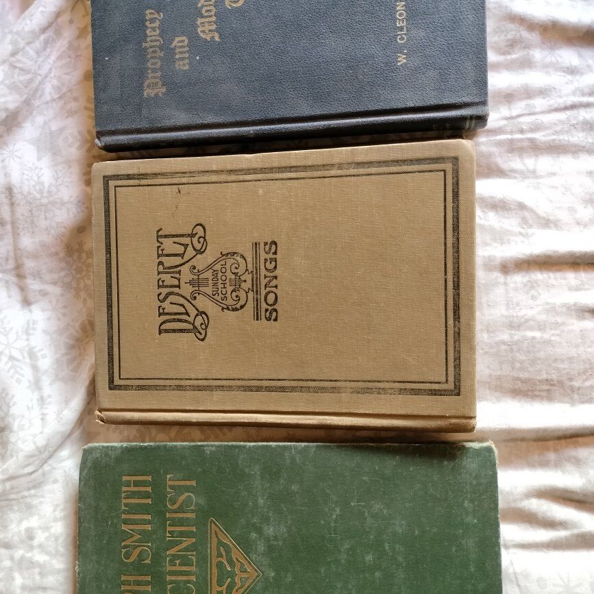 Vintage LDS Church Books