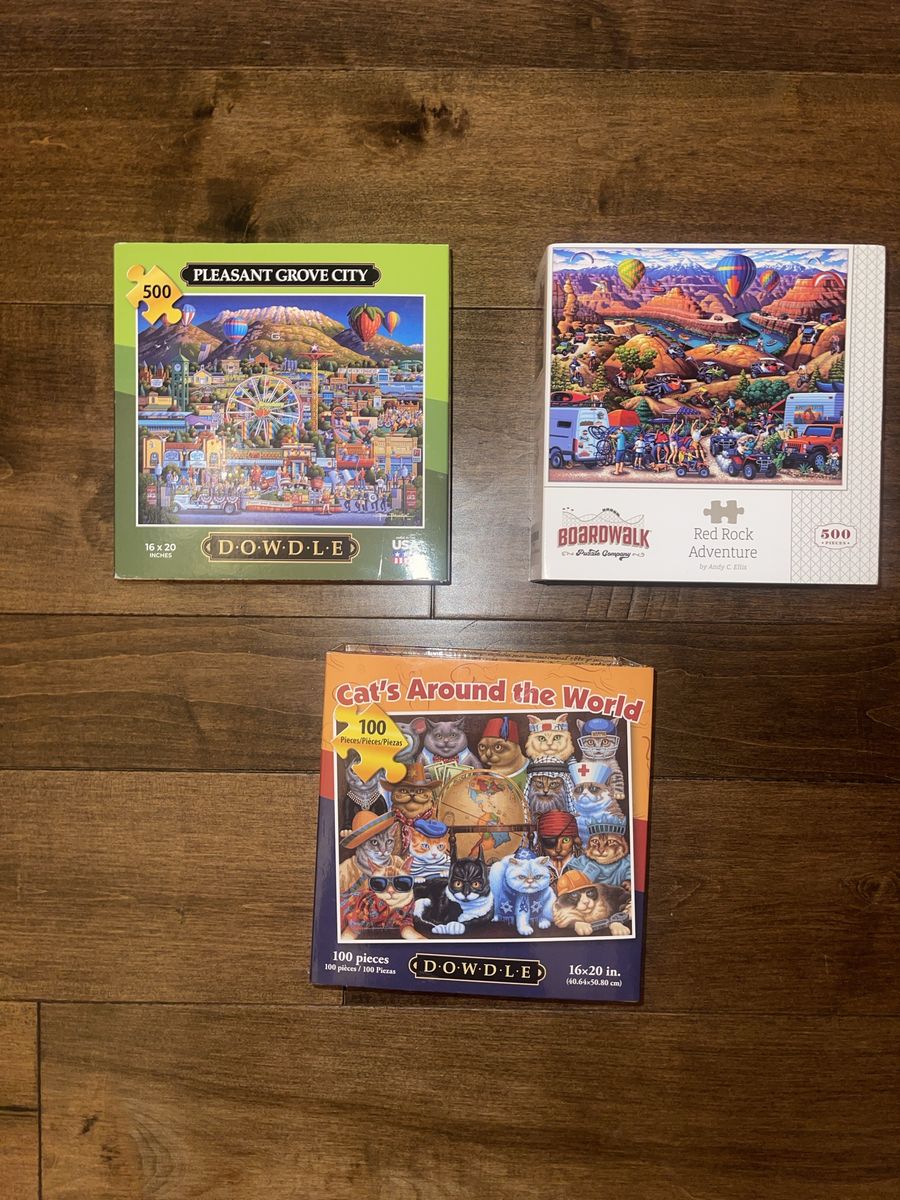 New! Dowdle & Boardwalk Puzzles - $6 Each