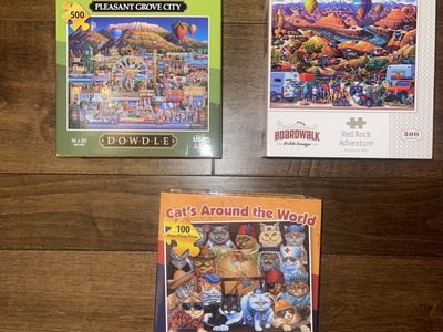 New! Dowdle & Boardwalk Puzzles - $6 Each