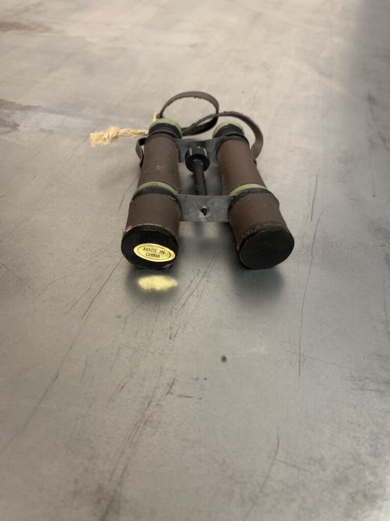 Miniature Wood & Metal Binoculars