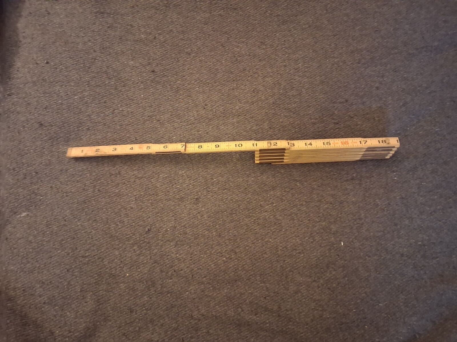 Antique Foldable Ruler