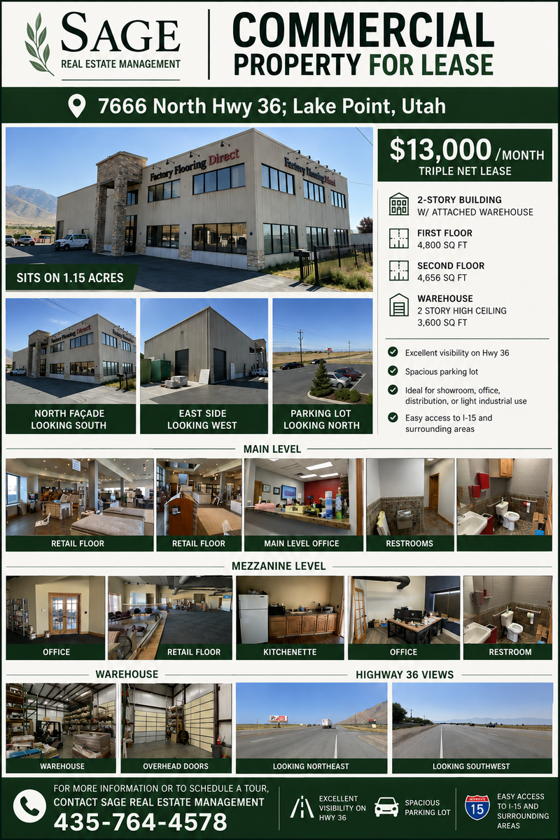 Lake Point Building For Lease