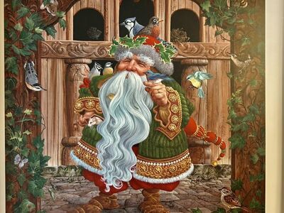 Santa's Other Helpers by James Christensen LT ED
