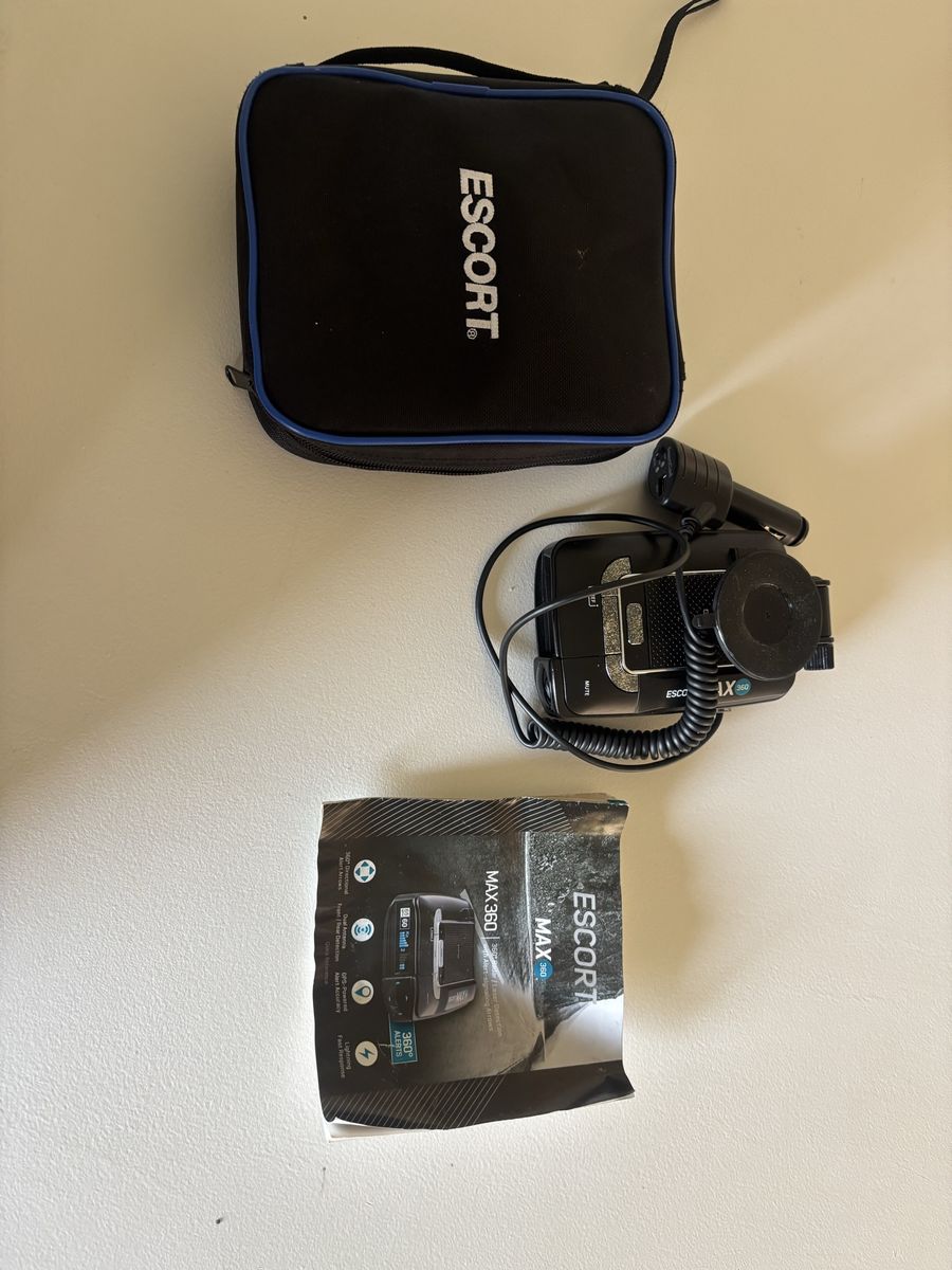 Escort max 360 radar detector 