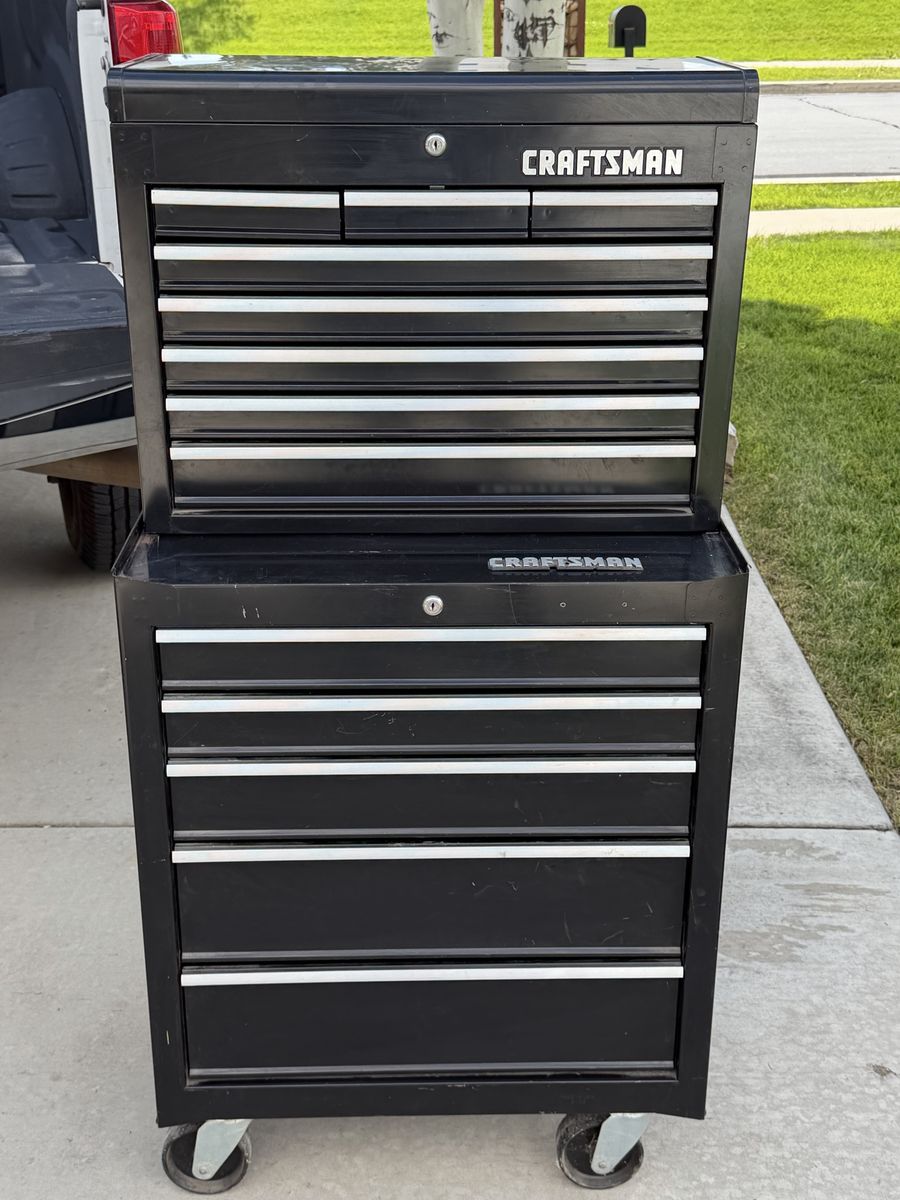Craftsman Tool Box Chest Combo Toolbox Cab Cart