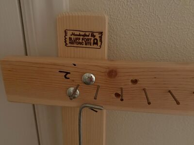 Wooden Bluff Fort Rag Rug Maker