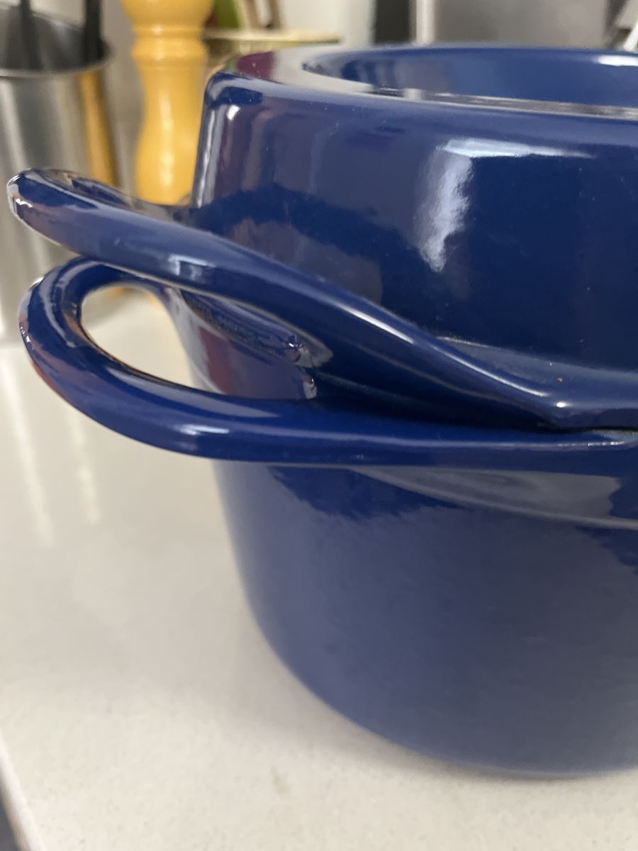 Cousances Doufeu, Blue Dutch Oven 6 QT