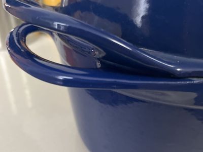 Cousances Doufeu, Blue Dutch Oven 6 QT