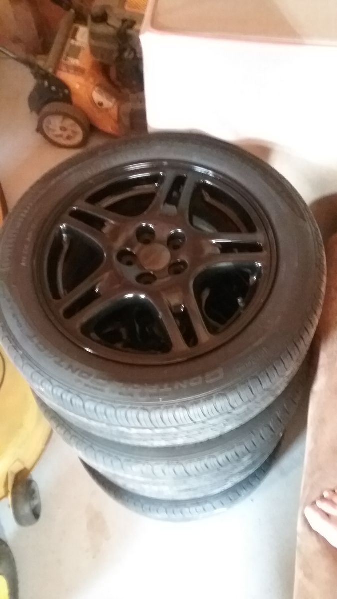 Subaru WRX rims and tires