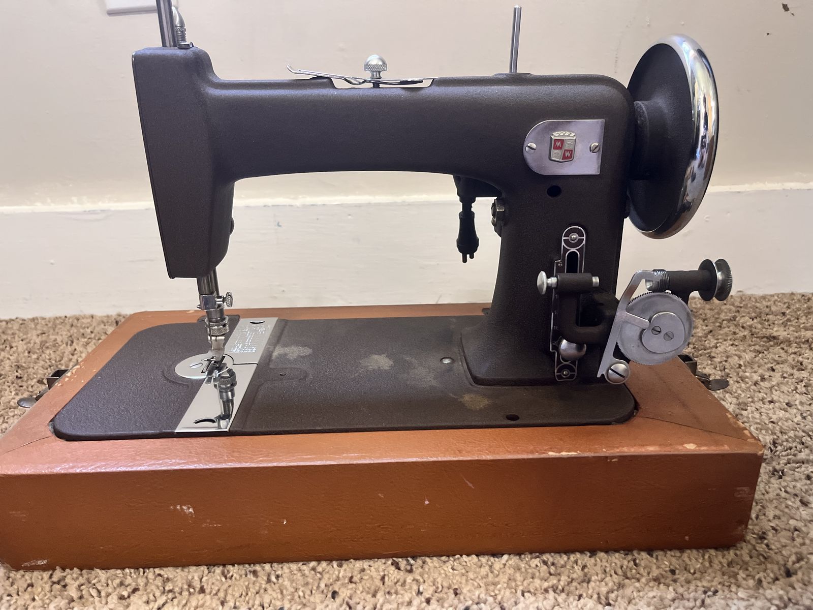 Antique sewing machine