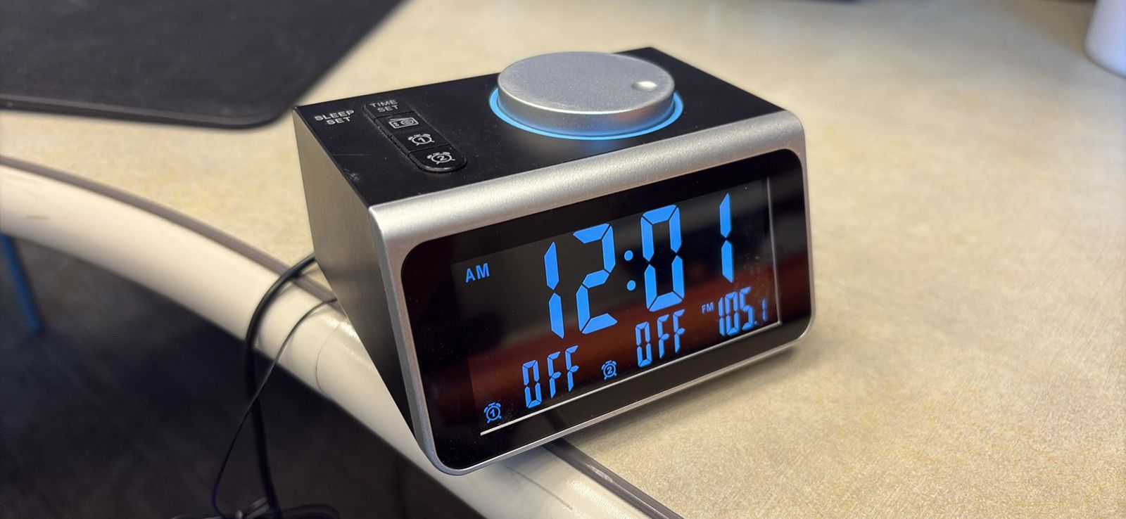 Digital alarm clock