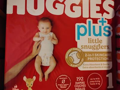 Sale of diapers size 1 to 3