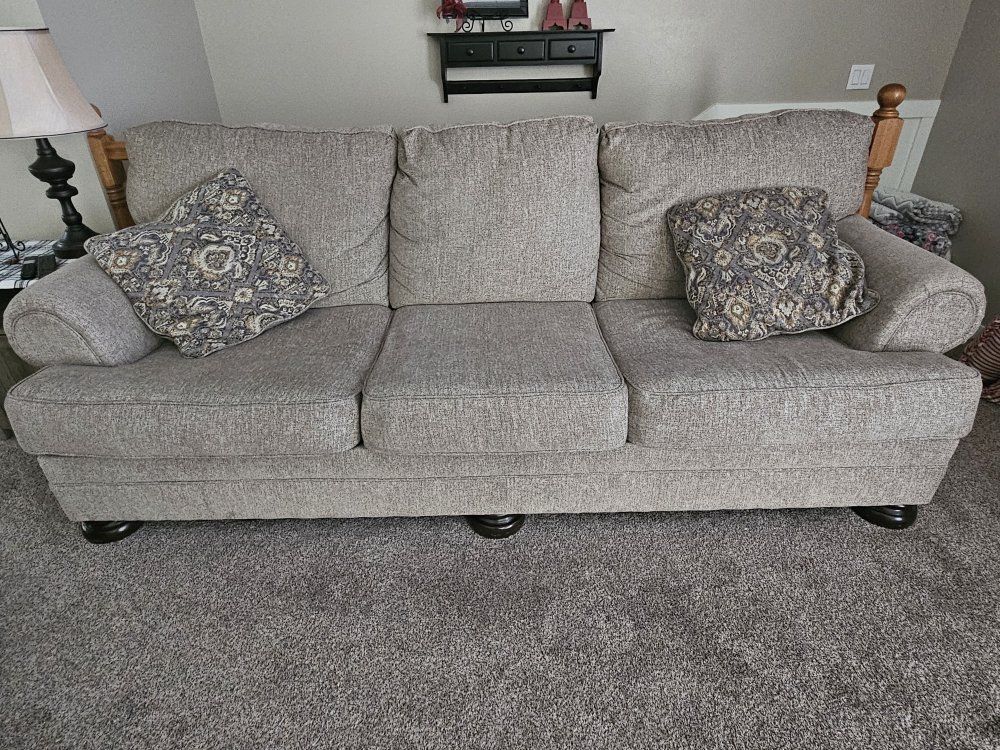 couch,loveseat, chair, and ottoman