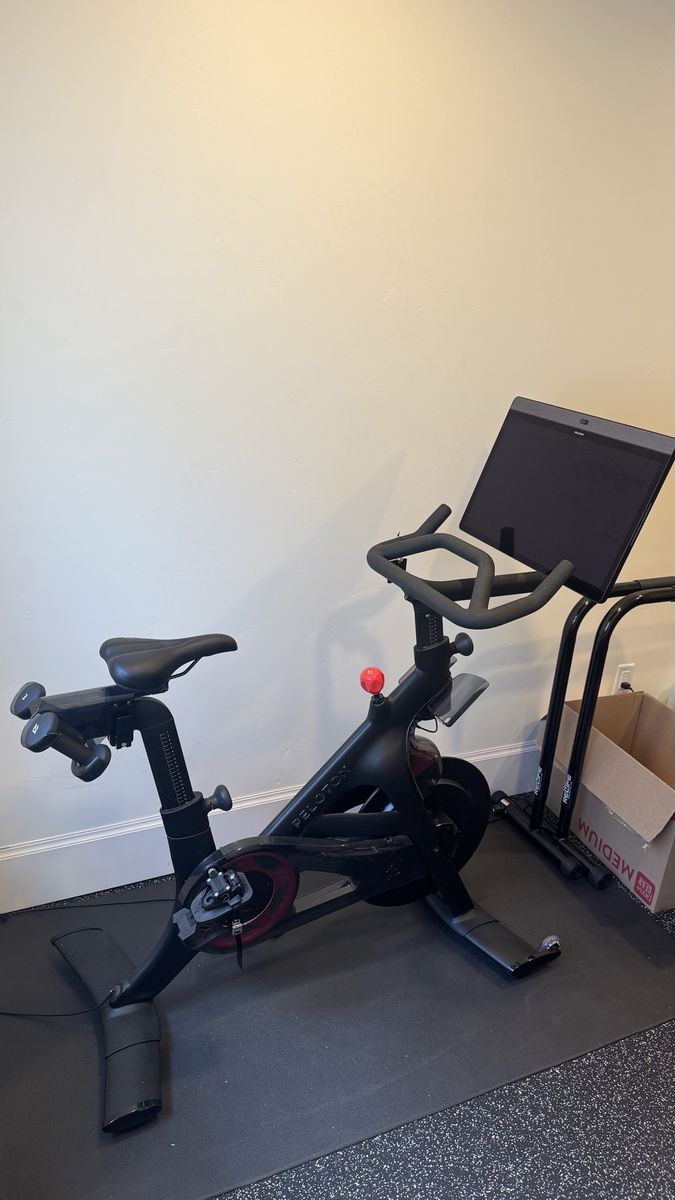 Peloton Bike+ Indoor Exercise Bike with Rotating Touchscreen