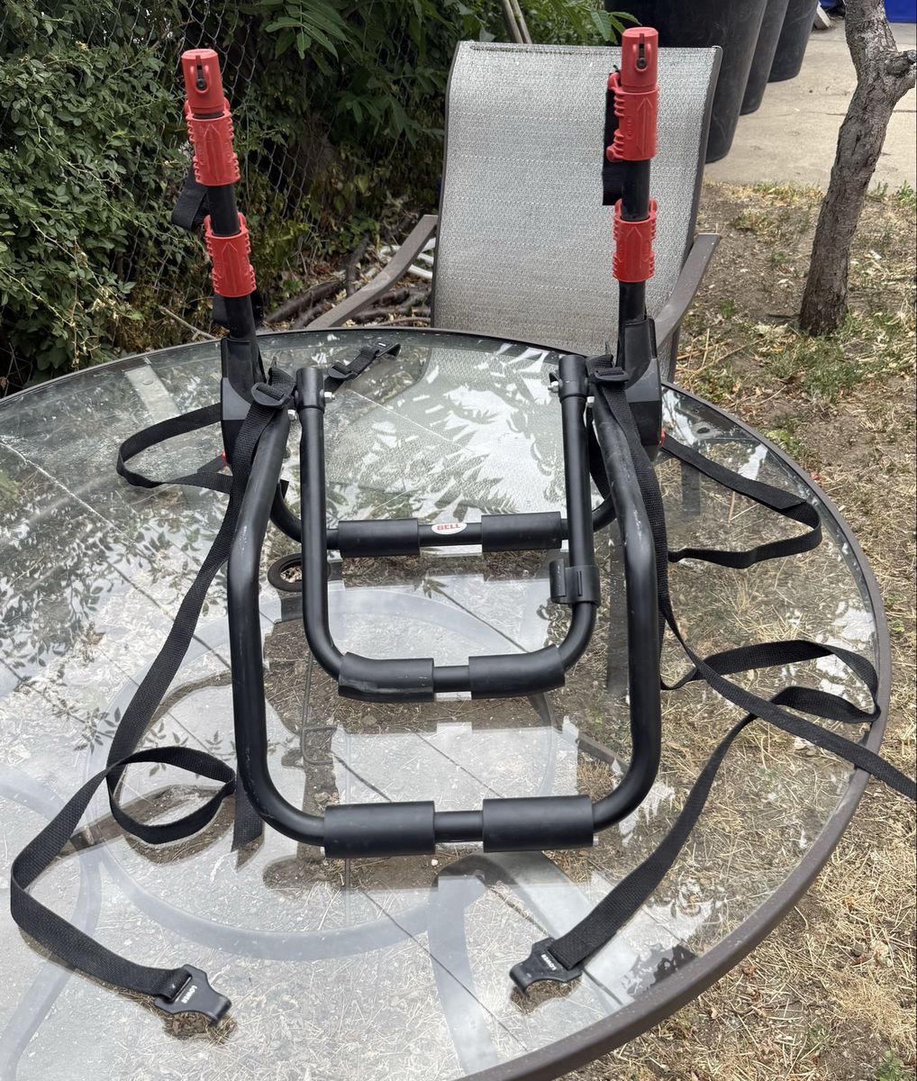 Bell Bike Rack for Car Trunk or Hatchback - Black & Red