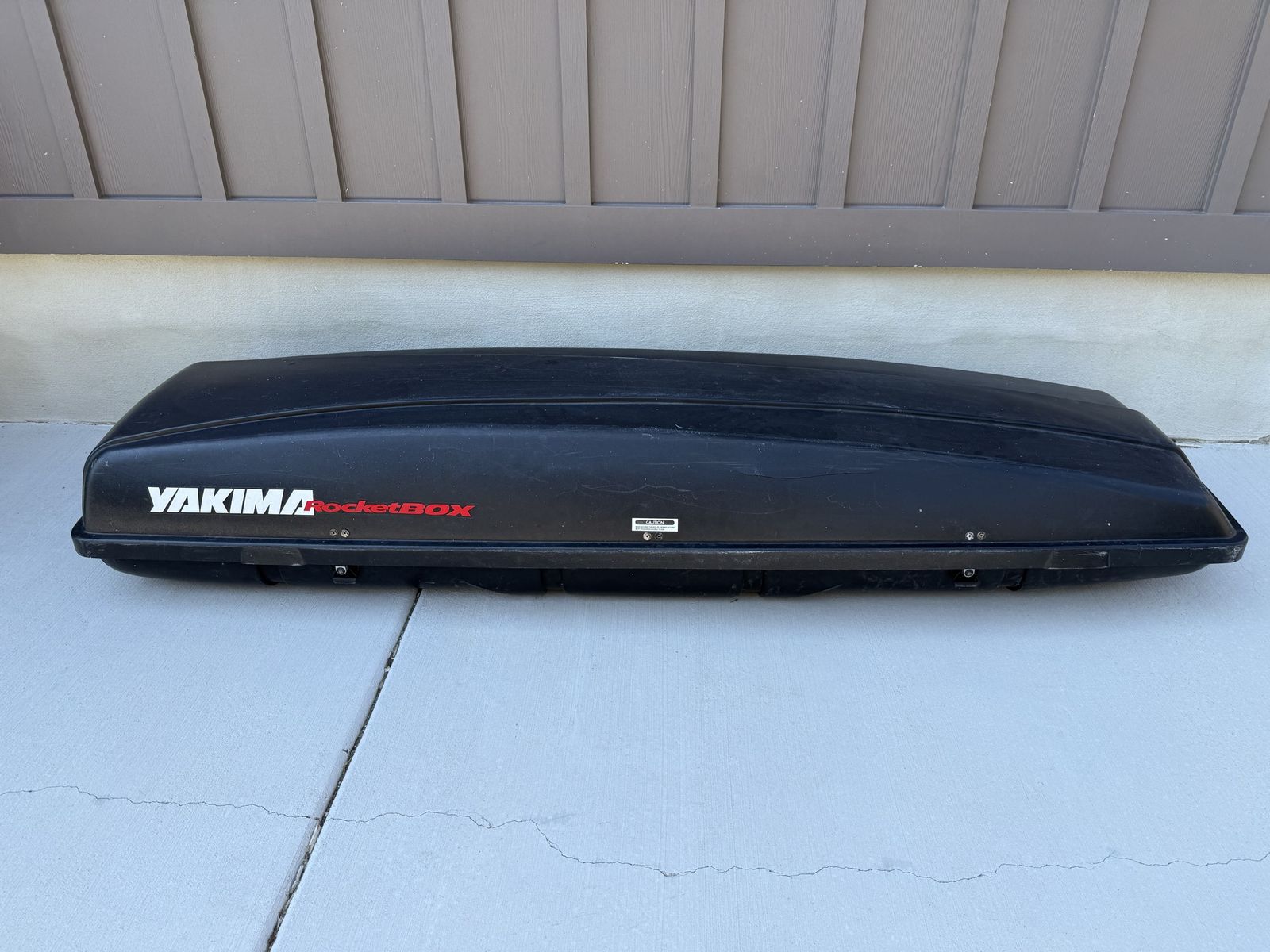 Yakima RocketBox Roof Cargo Carrier Box with Mounting Hardware