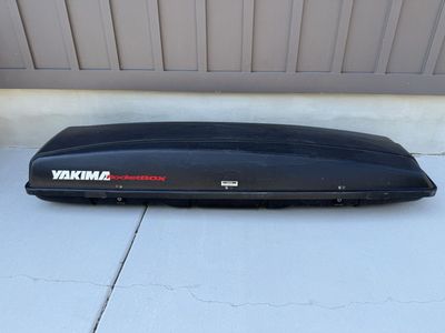 Yakima RocketBox Roof Cargo Carrier Box with Mounting Hardware