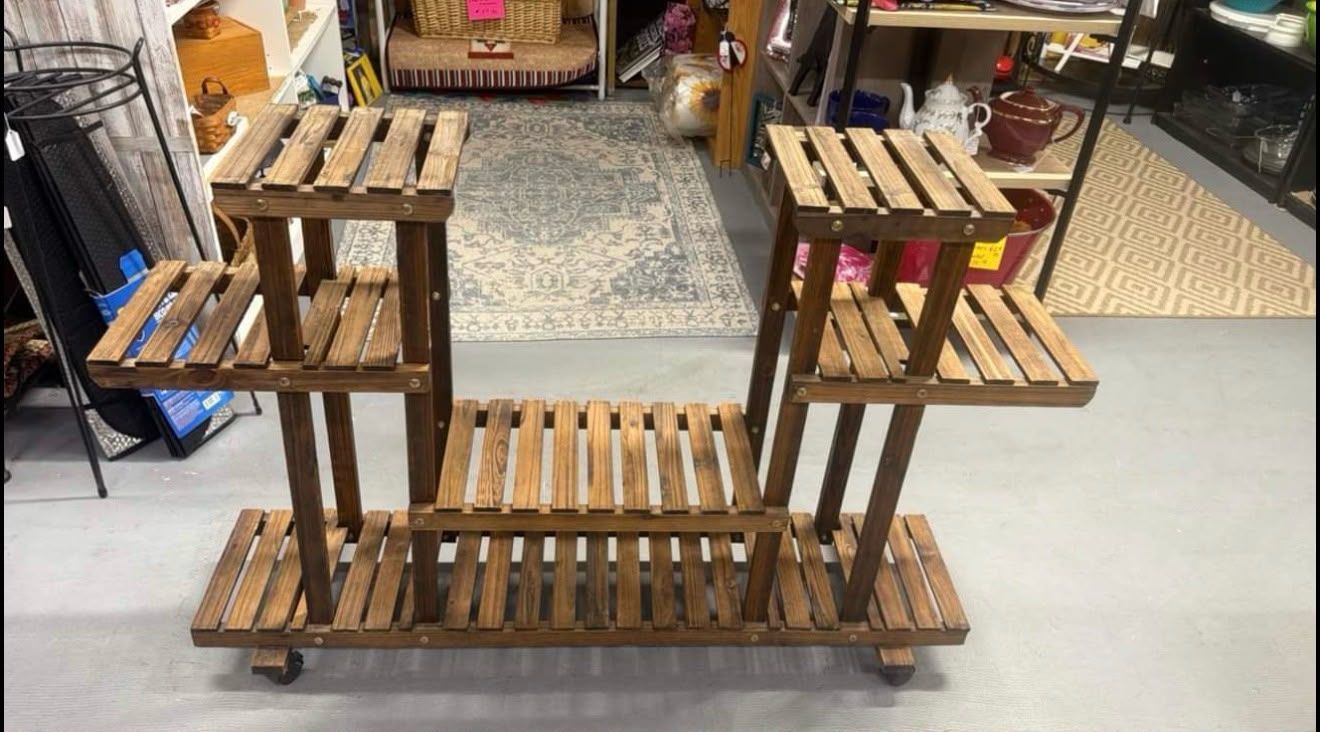 Wooden Flower Stand