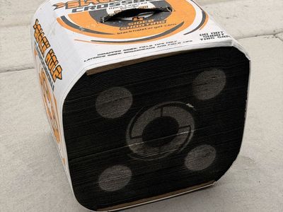 Black Hole Crossbow 4-Sided Archery Target - Open Layered Design
