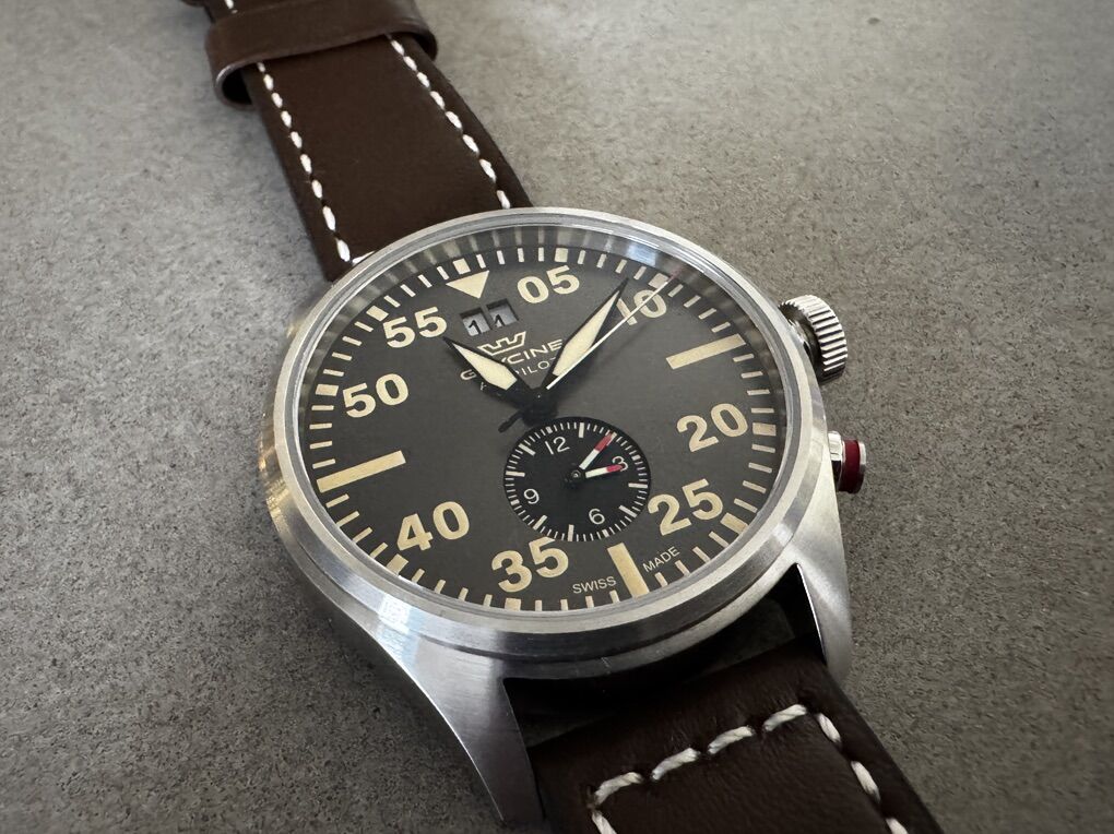 Glycine AirPIlot 44mm Swiss Made Quartz Watch