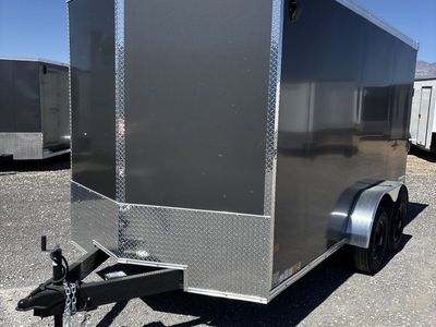 7x14 Haulmark Transport Enclosed Cargo Trailer - 7'0" Interior - 10K GVWR - .080 PolyCor