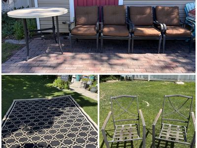 Lots of great patio furniture for sale! See description