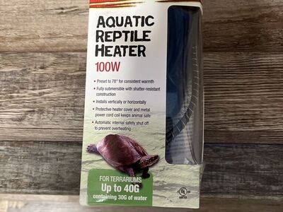 Zilla Aquatic Reptile Heater 100w