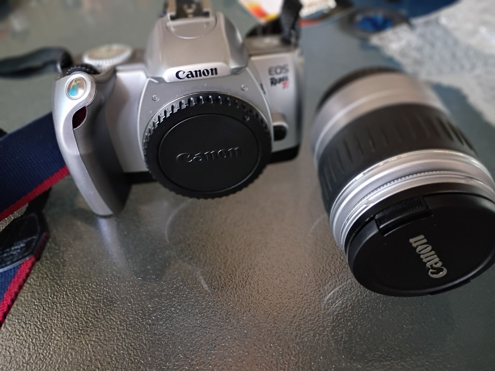 Canon EOS REBEL TI SLR FILM CAMERA AND LENS