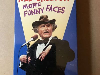 Red Skelton More Funny Faces VHS Video $5 Never opened, or other VHS Tapes 2 used for $5