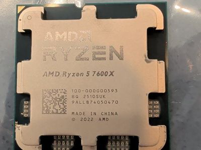 AMD Ryzen 5 7600X Desktop Processor AM5